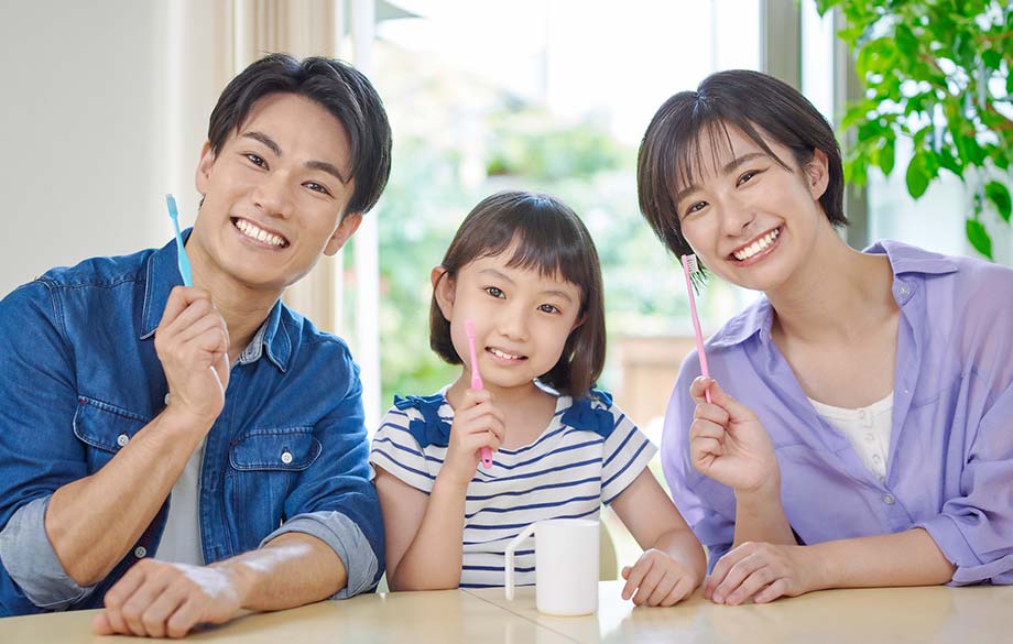 お口から全身の健康へ、豊かな人生の基礎作り